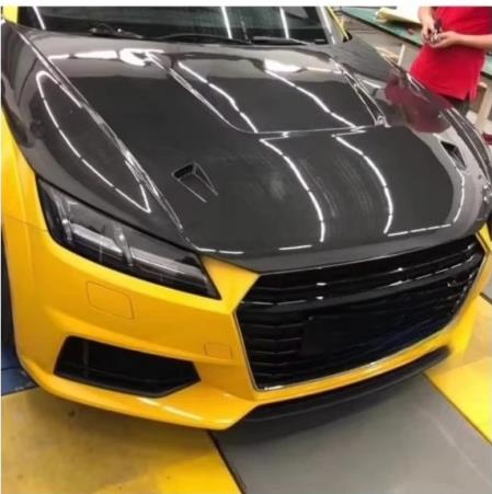 TTRS MK3 Carbon Fiber Front Hood for   TTRS MK3 Exterior Accessories 2015-2019